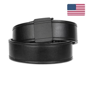 Micro adjustable duty belt 2.25″ leather for law enforcement