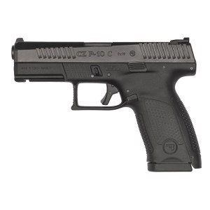 CZ P-10 C Optics Ready 9mm pistol with 4.02-inch barrel and black polymer frame