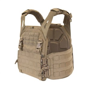 Warrior Assault Systems LPC V1 plate carrier base with solid sides coyote